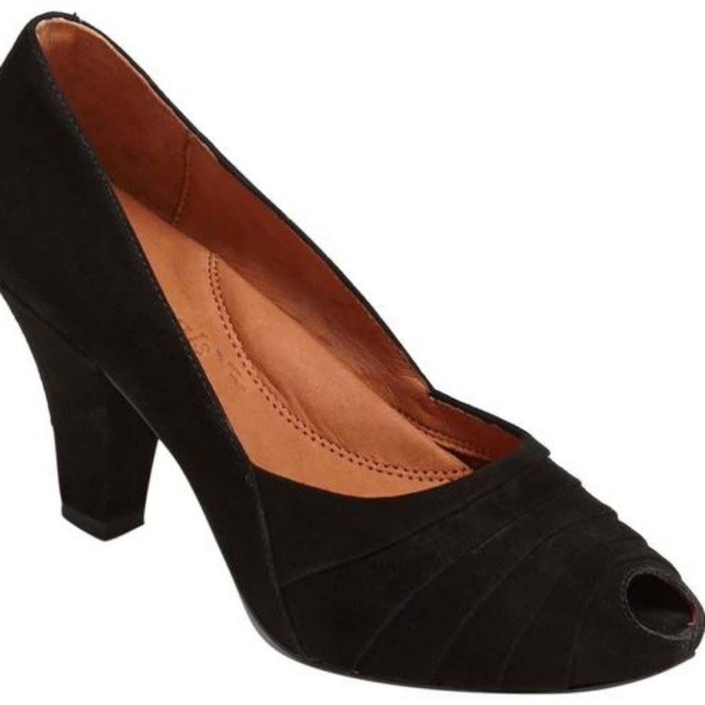 Black Suede Gentle Souls Pumps